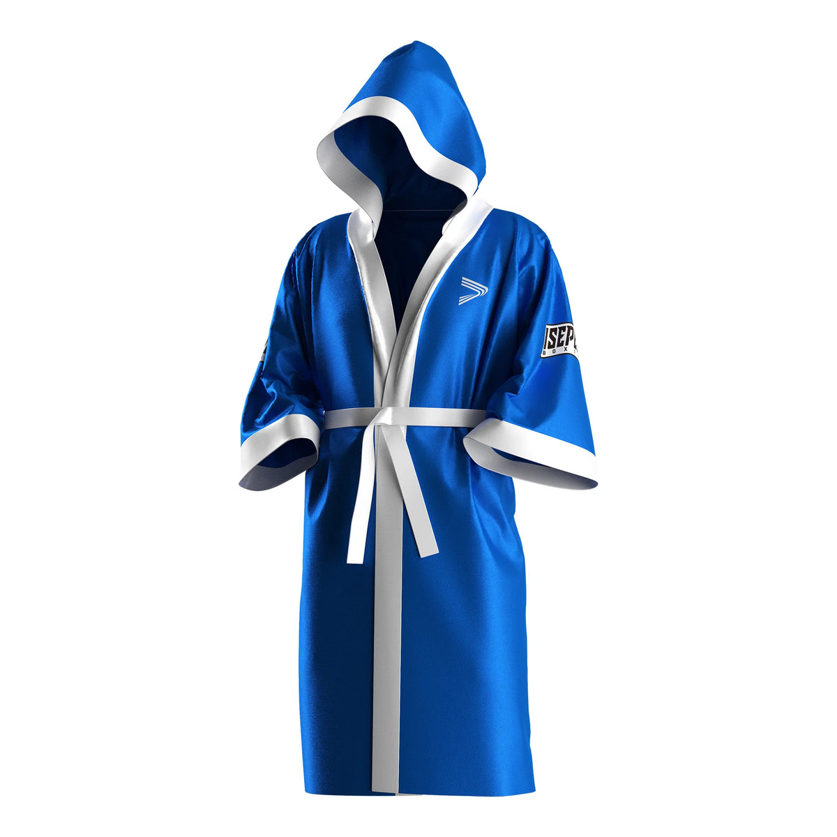 Sky‑White Victory Breeze Boxing Robe