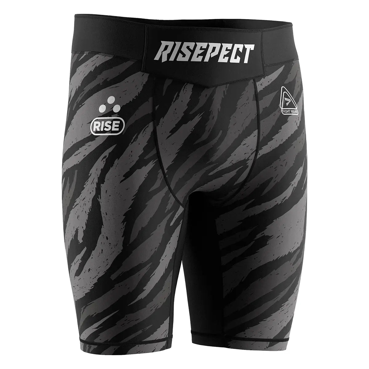 The Right Front View of Tiger Pulse Men Vale Tudo Shorts 2.0