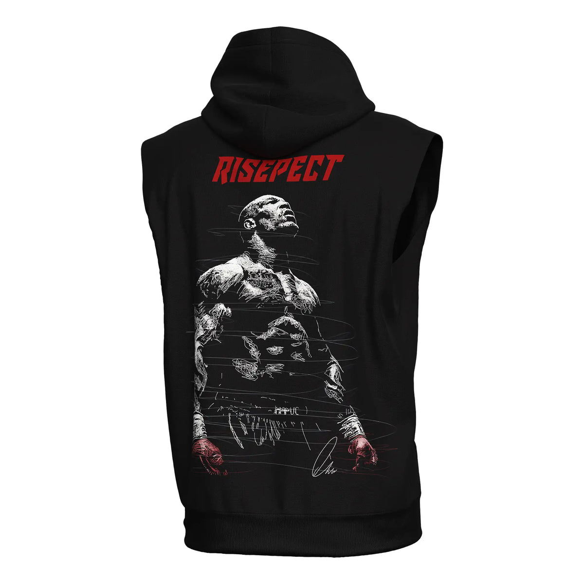 Tyson Return Champion Boxing Sleeveless Hoodie
