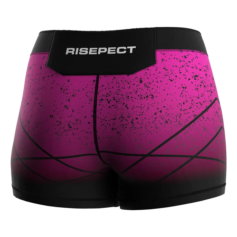 The Right Back View of Velocity Scale Women's Vale Tudo Shorts 2.0