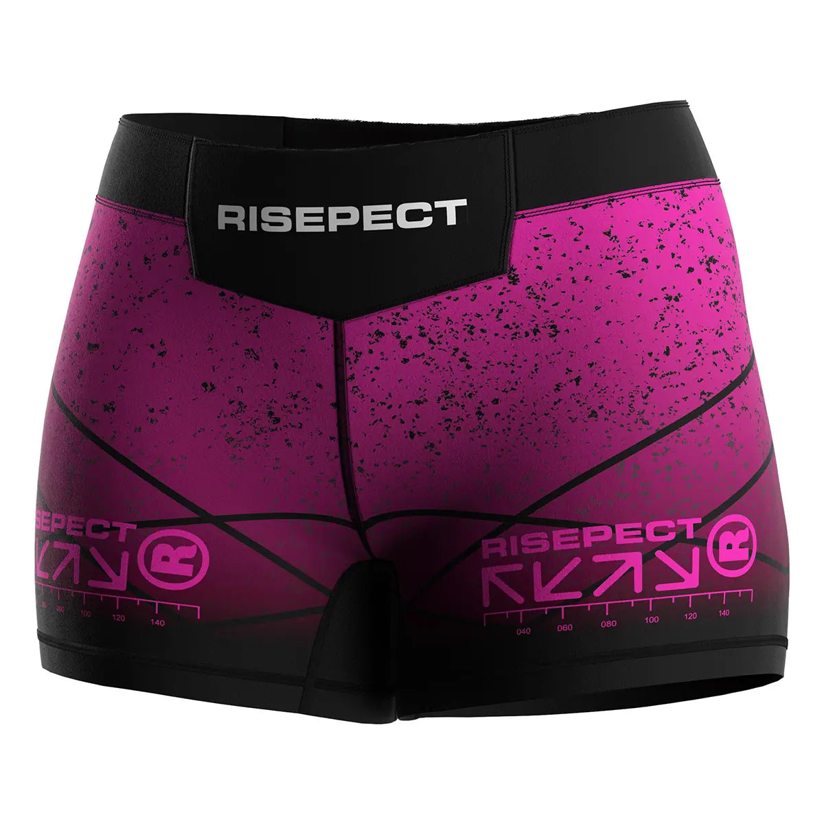 The Left Front View of Velocity Scale Women's Vale Tudo Shorts 2.0