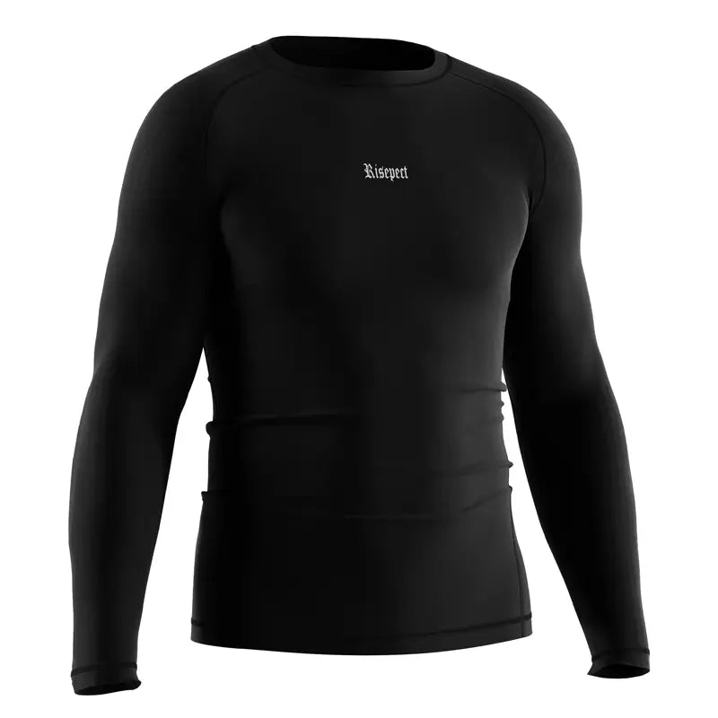 The Right Front View of Void Howler Demonic Skull Rash Guard Horror Long Sleeve 3.0