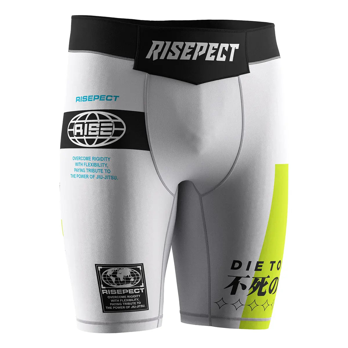 The Right Front View of Warrior's Threshold Men Vale Tudo Compression Shorts 2.0