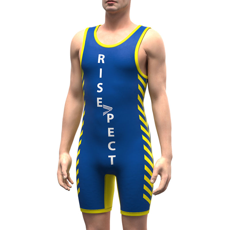 Yellow & Blue Wrestling Singlet 1.0
