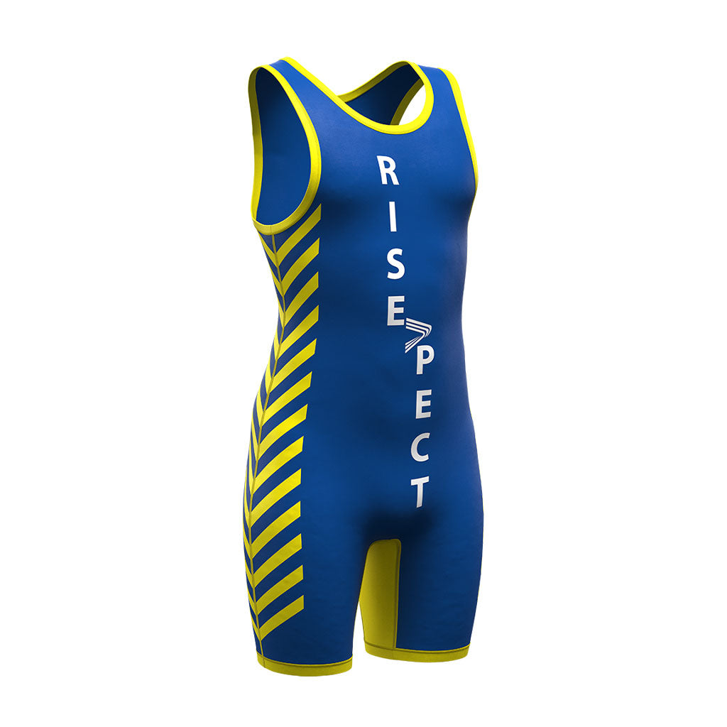 Yellow & Blue Wrestling Singlet 1.0