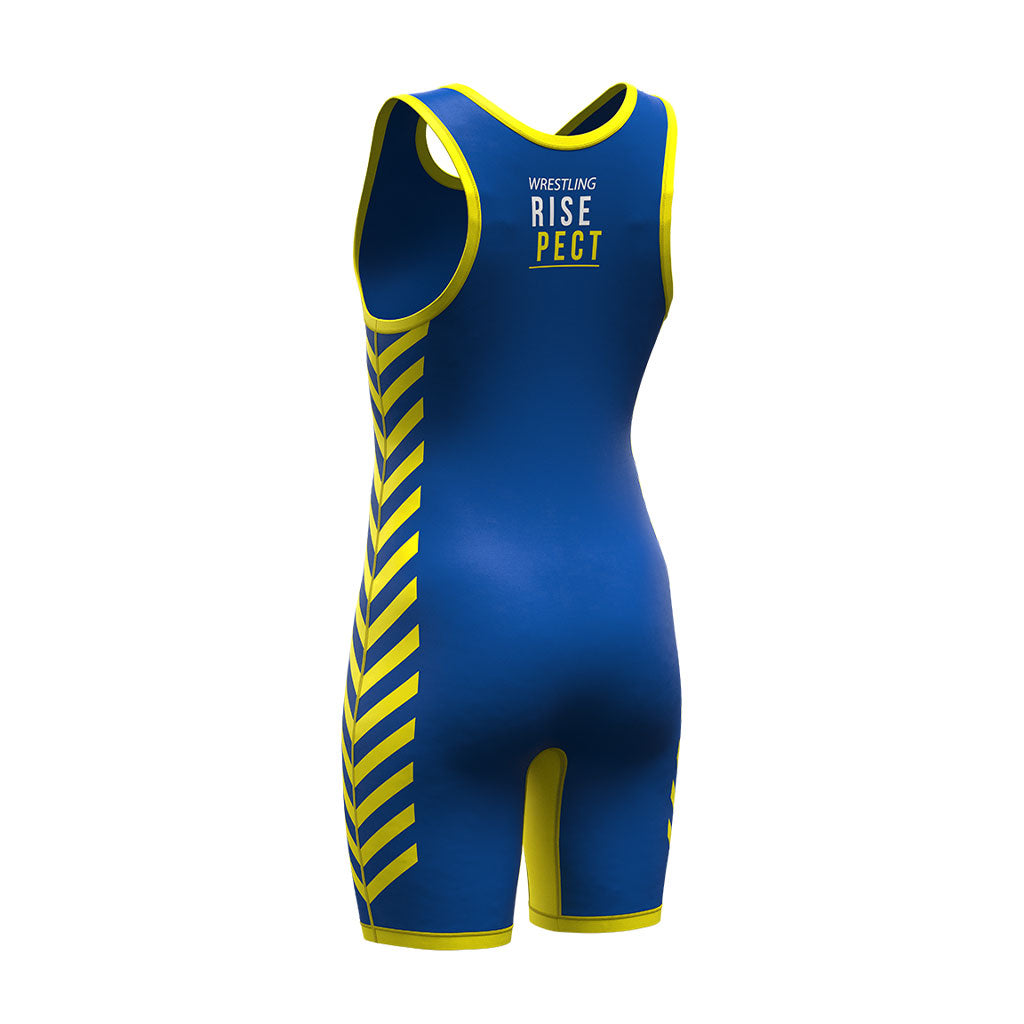 Yellow & Blue Wrestling Singlet 1.0
