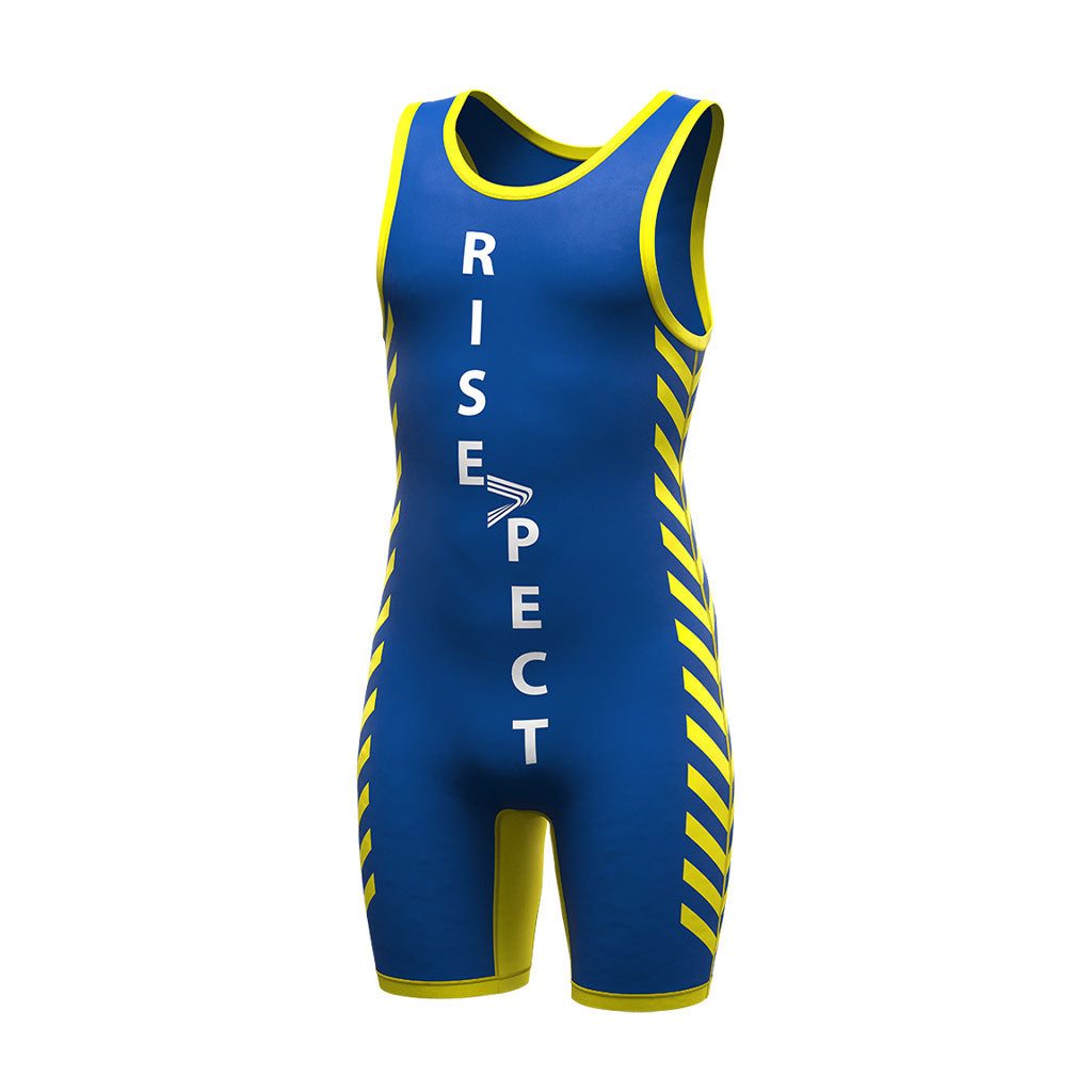 Yellow & Blue Wrestling Singlet 1.0